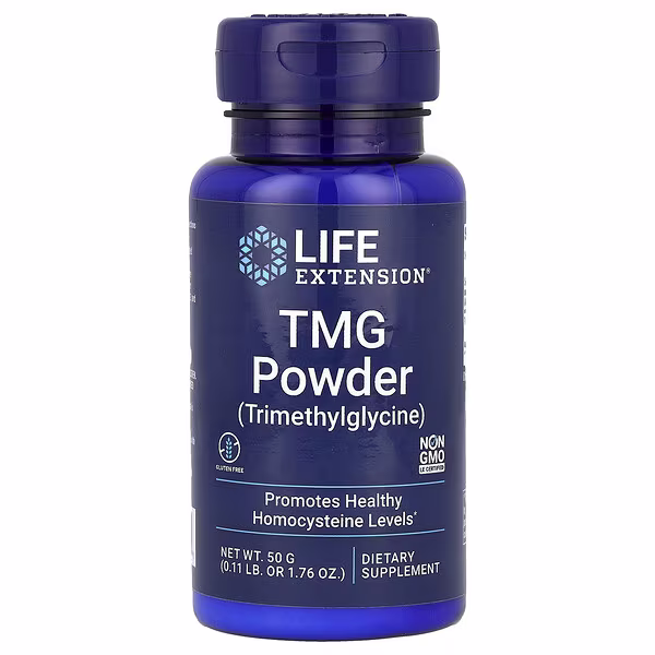 Life Extension, TMG Powder (Trimethylglycine), 1.76 oz (50 g)