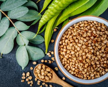 sources of rutin in food: uckwheat, Japanese pagoda tree, and Eucalyptus are sources of rutin. Rutin is also found in lime tree flowers, elder flowers, hawthorn, rue, St. John's Wort, Ginkgo, apples, and other fruits and vegetables.