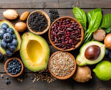 vitamin b2 sources and benefits for health, photo, poster