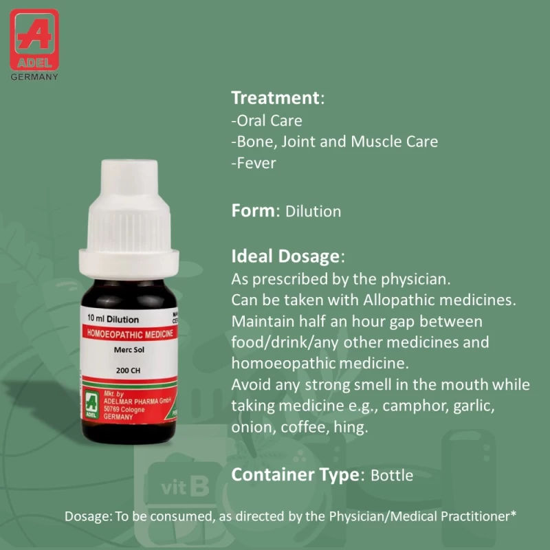 Mercurius Solubilis 200CH