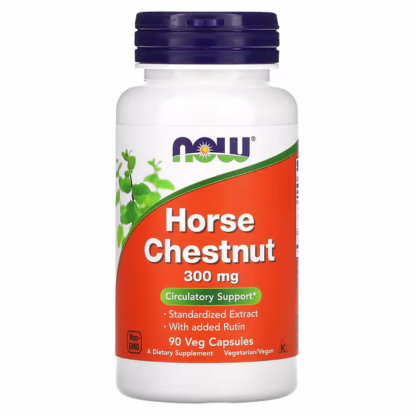 NOW Foods, Horse Chestnut, 300 mg, 90 Veg Capsules